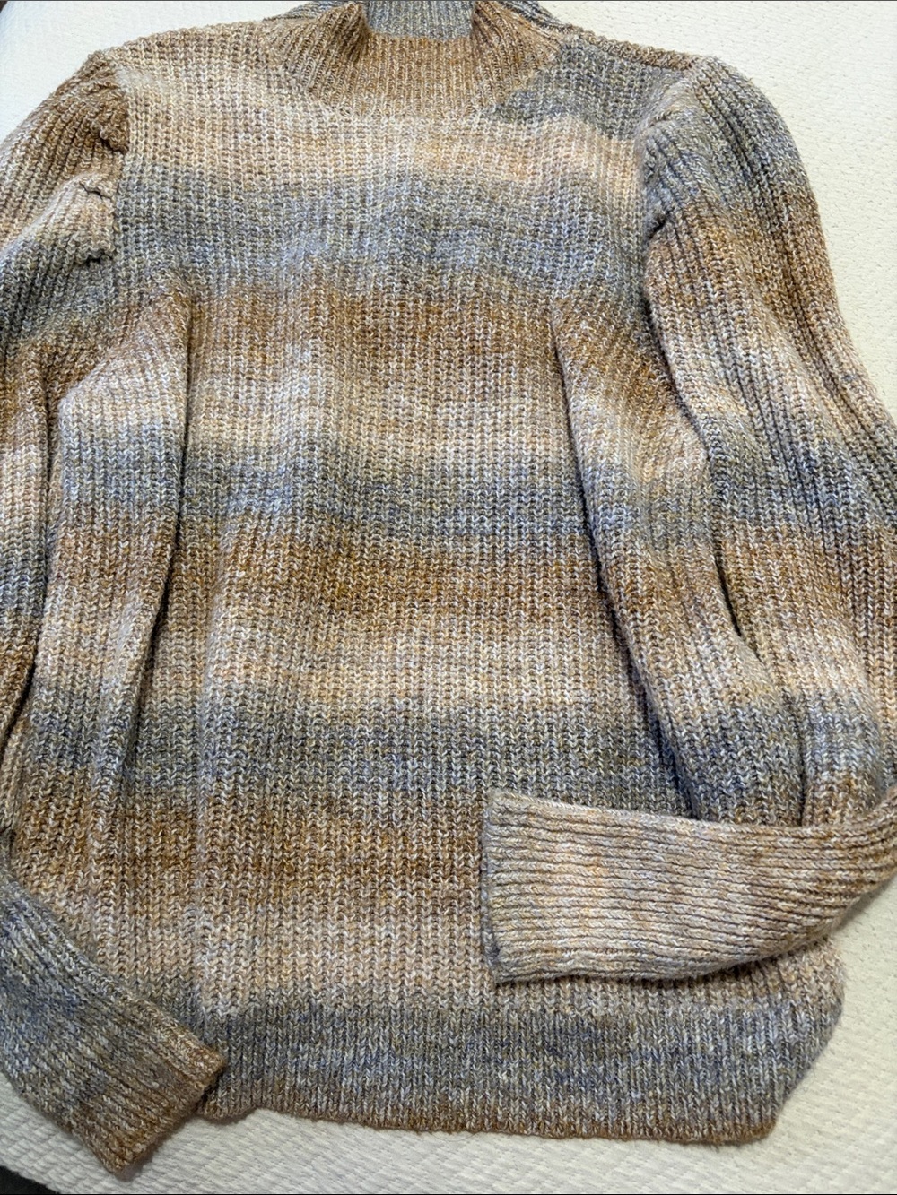 The Leith gradient balloon sleeve sweater